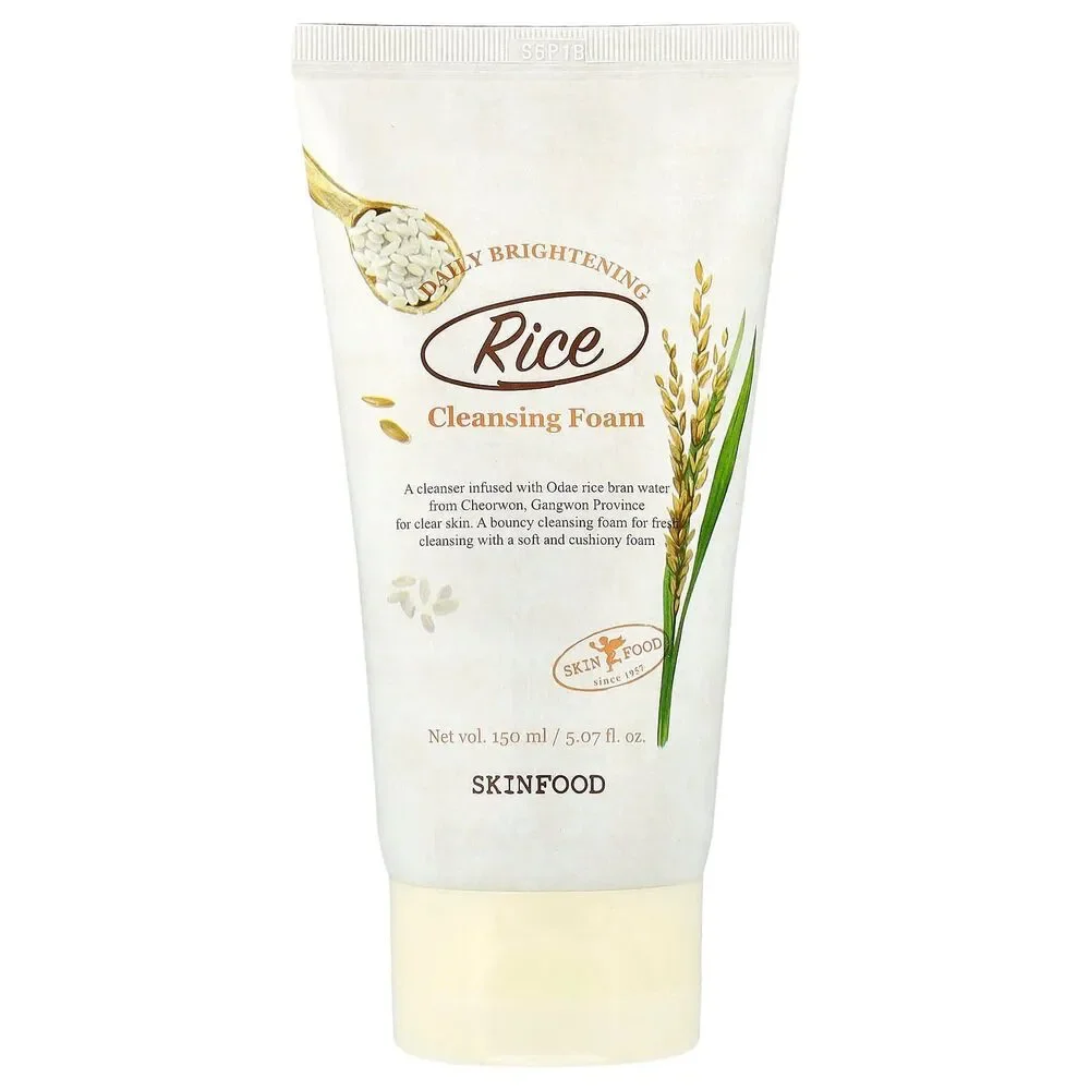 SKINFOOD Rice Daily Cleansing Foam 150ml / 5.07 fl. oz